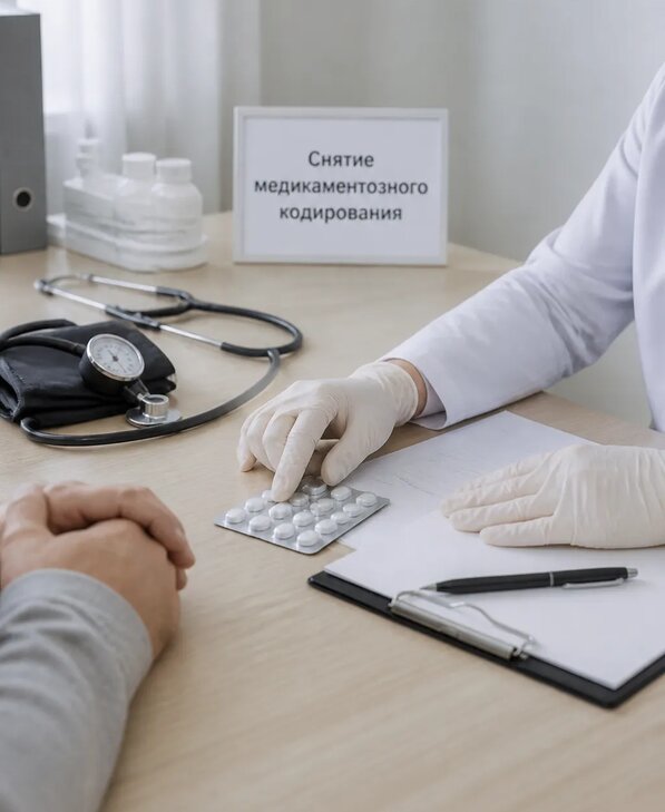 Снятие медикаментозного кодирования в Партизанске от 5367 р. | Медзона