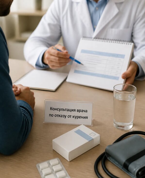 Консультация врача по отказу от курения для взрослых в Партизанске